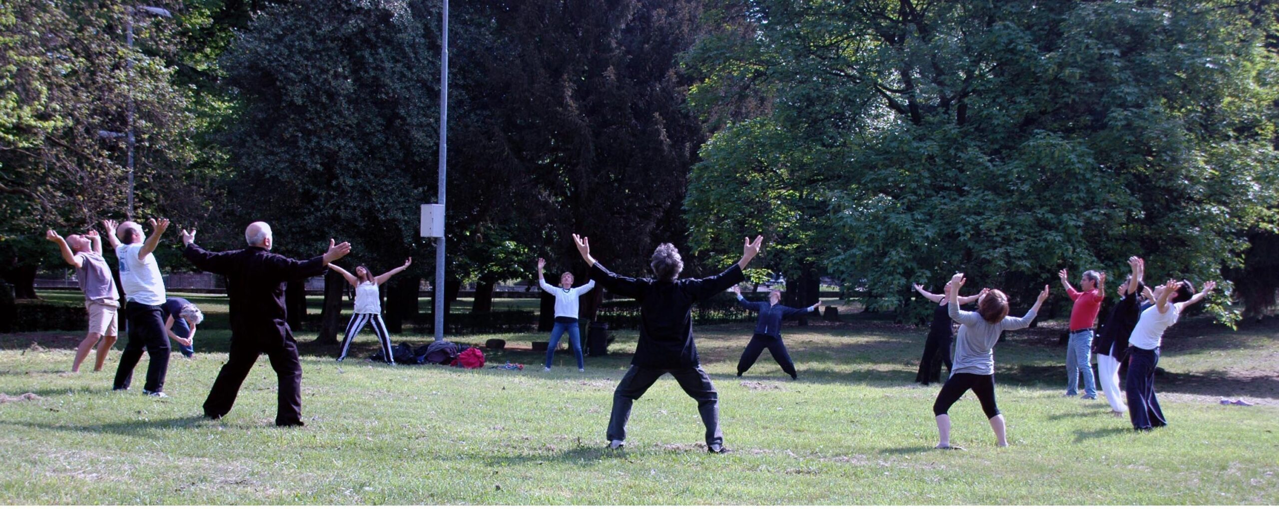 Qi Gong e Tai Chi Itcca nel Parco di Villa Molina a Venegono Inferiore