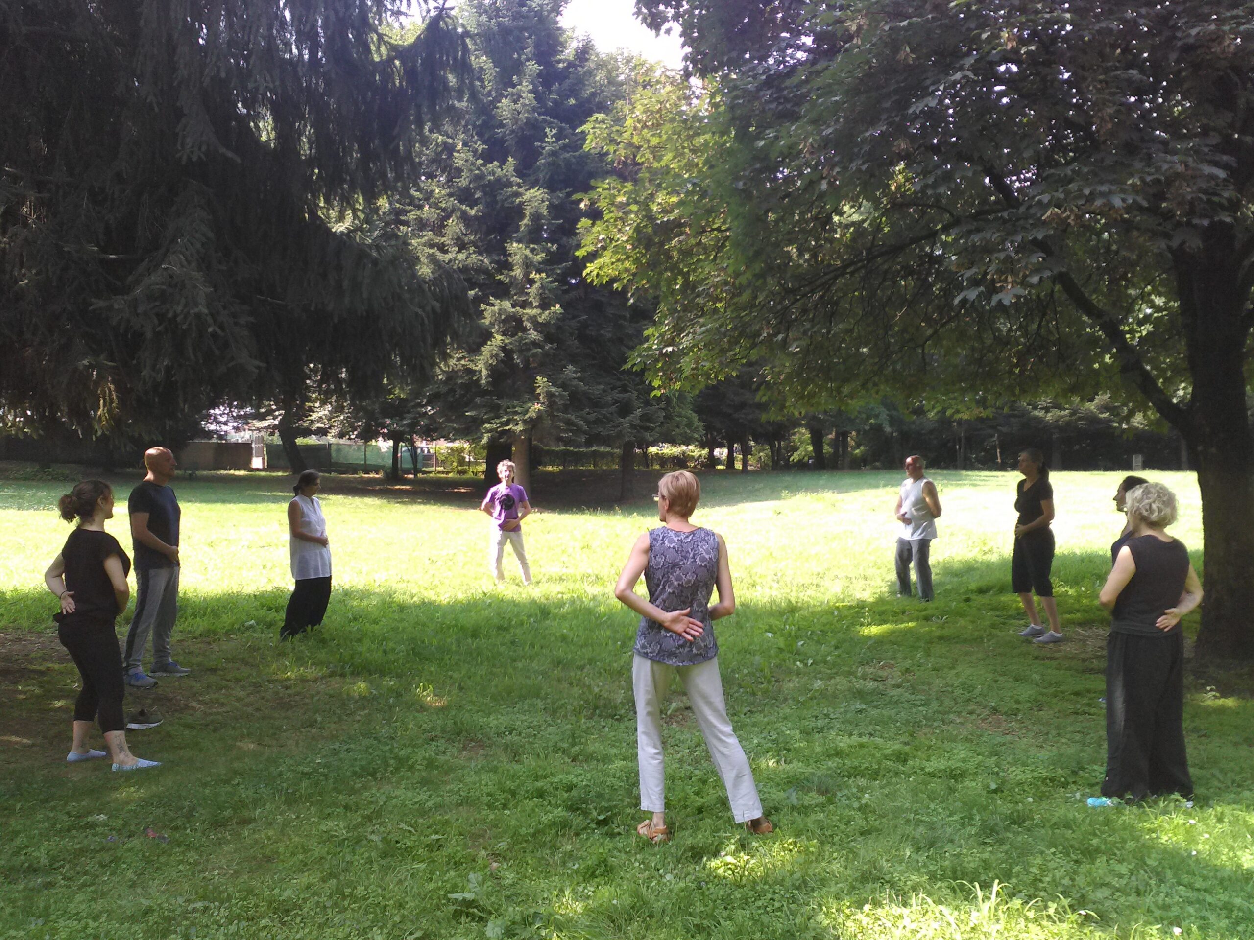 Qi Gong e Tai Chi della Itcca Italia nei Parchi  del Varesotto